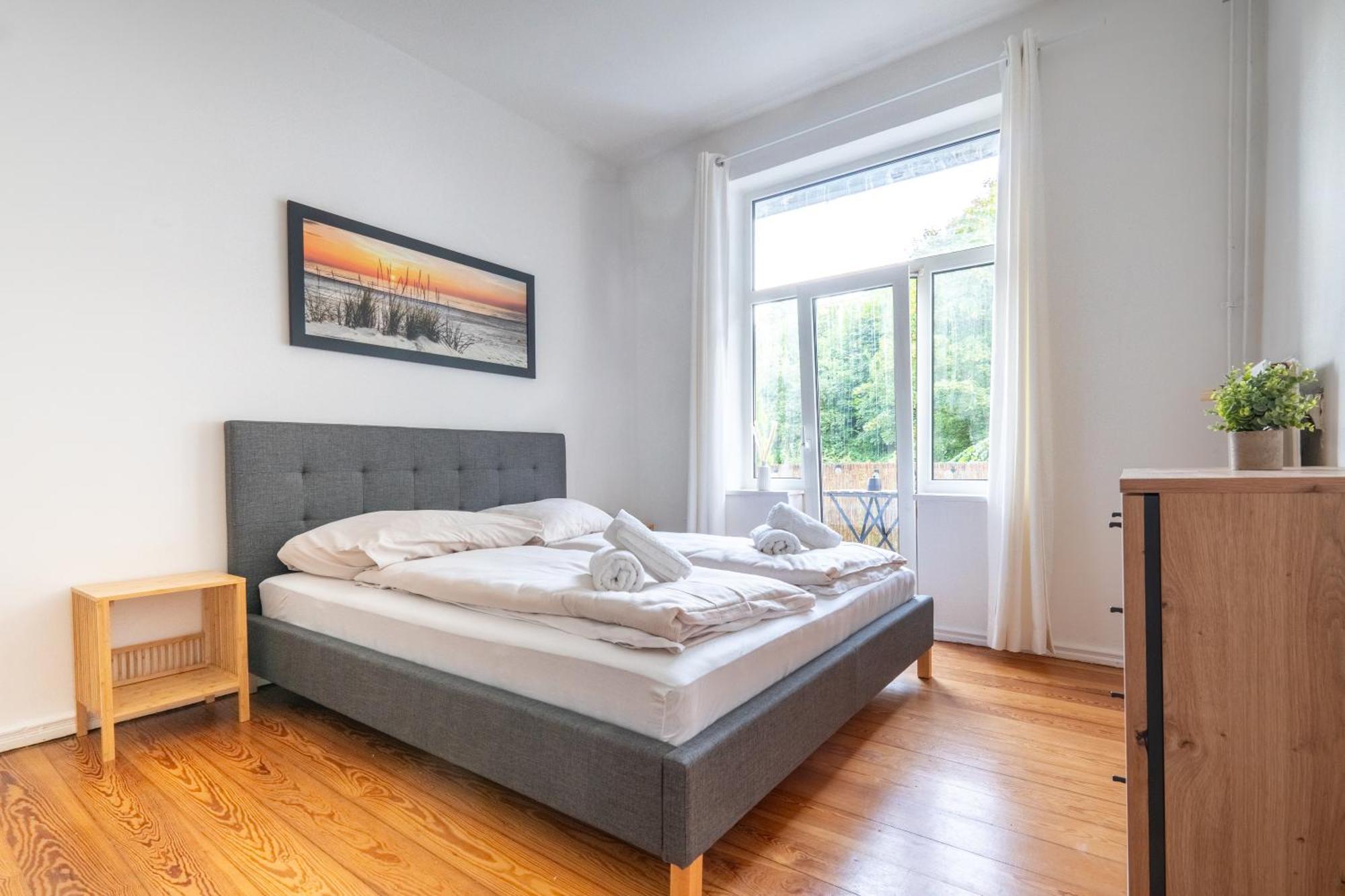 Grosses Apartment Mit 2 Balkonen Zentral Am Nordertor Фленсбург Екстер'єр фото