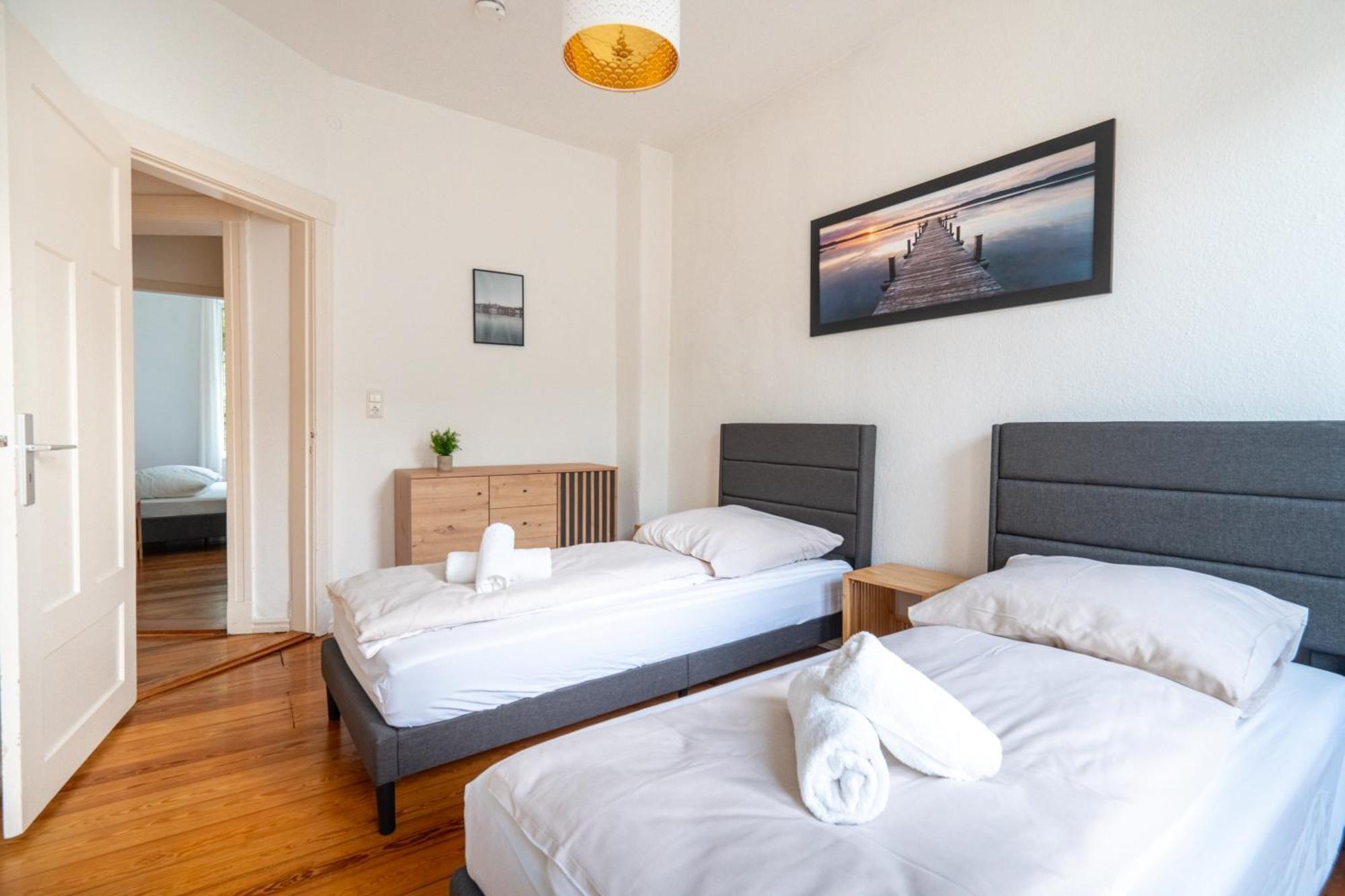 Grosses Apartment Mit 2 Balkonen Zentral Am Nordertor Фленсбург Екстер'єр фото