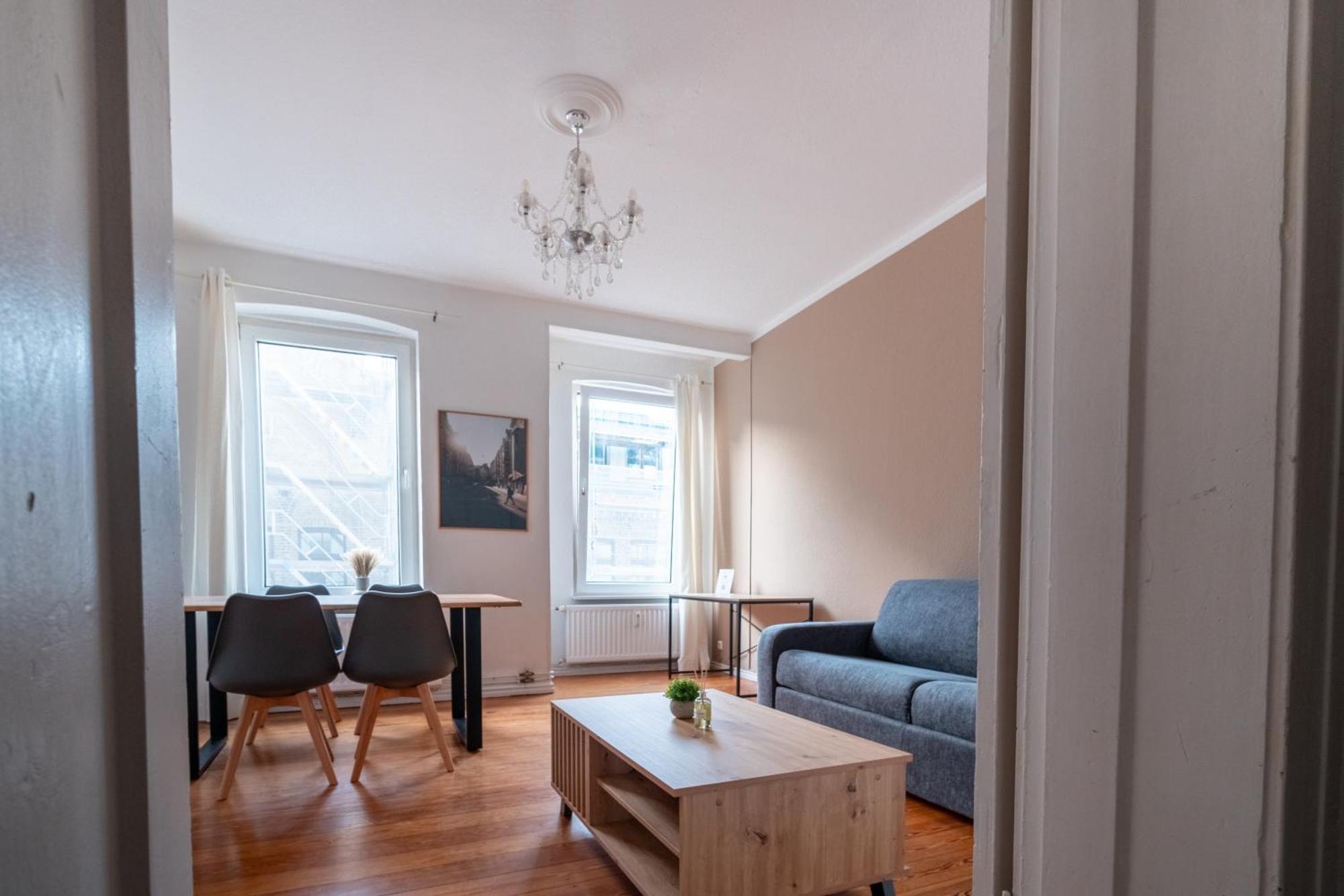 Grosses Apartment Mit 2 Balkonen Zentral Am Nordertor Фленсбург Екстер'єр фото