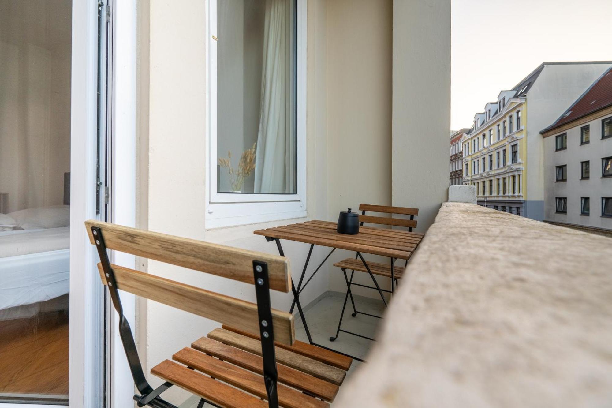 Grosses Apartment Mit 2 Balkonen Zentral Am Nordertor Фленсбург Екстер'єр фото