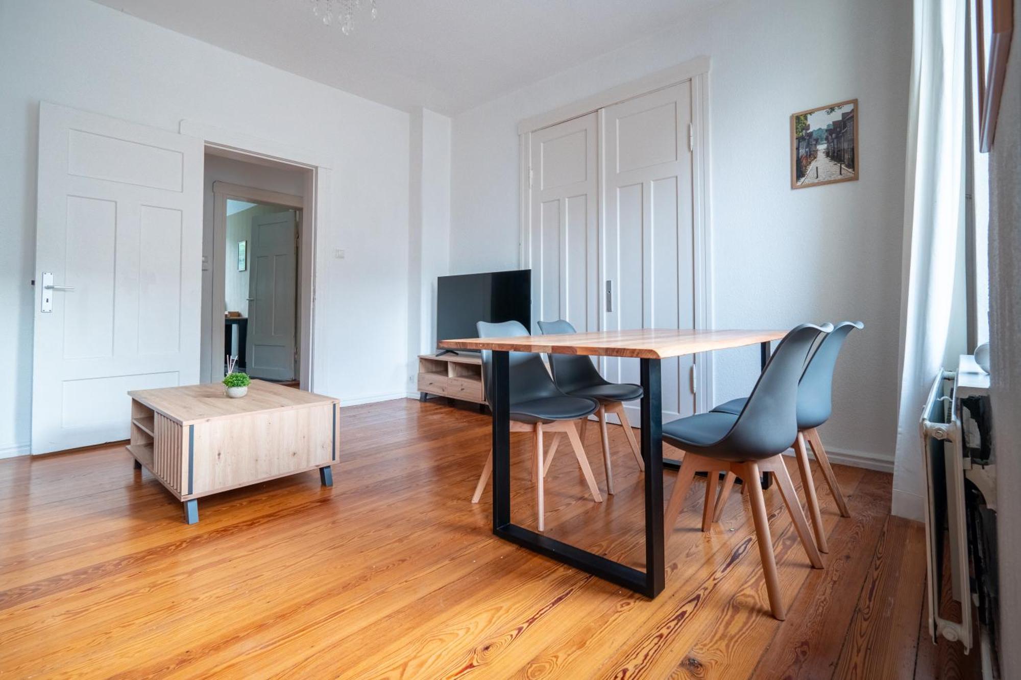 Grosses Apartment Mit 2 Balkonen Zentral Am Nordertor Фленсбург Екстер'єр фото