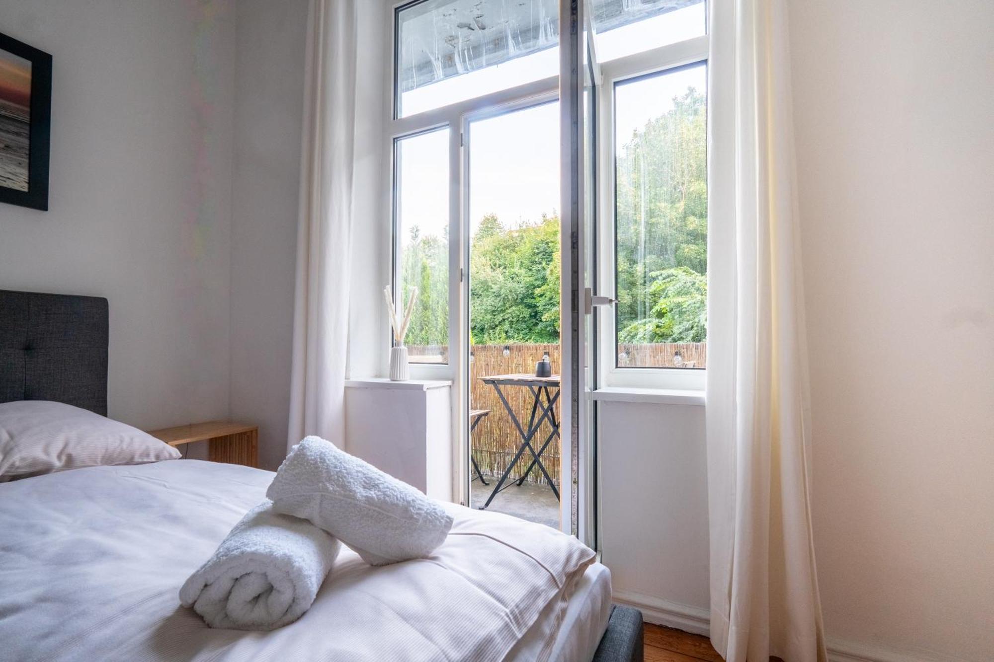 Grosses Apartment Mit 2 Balkonen Zentral Am Nordertor Фленсбург Екстер'єр фото